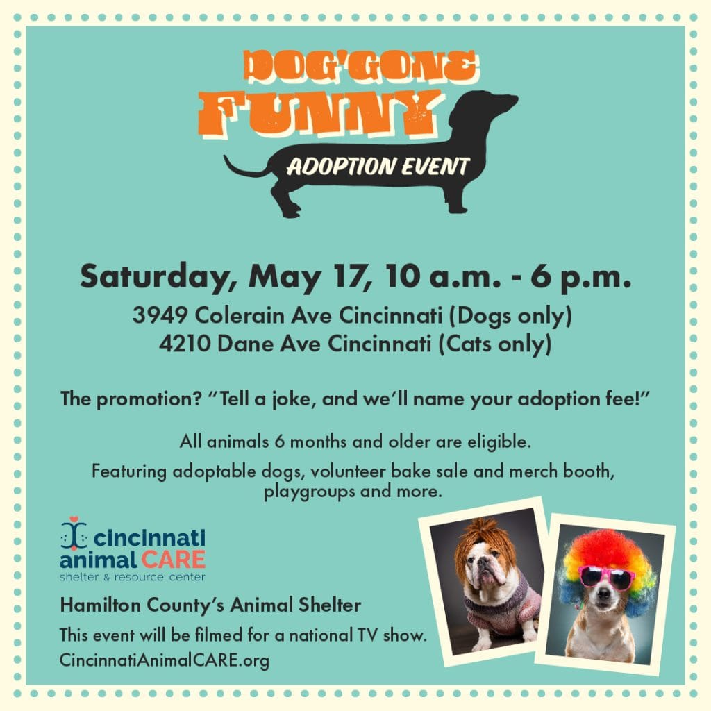 Dog’gone Funny Adoption Event