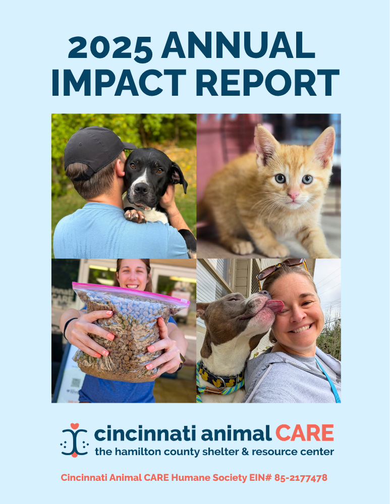 2025 Annual Impact Report - Cincinnati Animal CARE