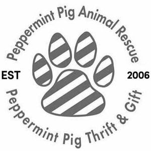 Peppermint Pig Animal Rescue Logo